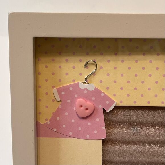 Baby Frame Bundle - 3 Unique Pink Themed Frames with Stands - Picture 6 of 12